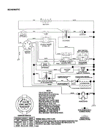 Schematic parts for Craftsman Front-Engine Lawn Tractor 917277312 from AppliancePartsPros.com