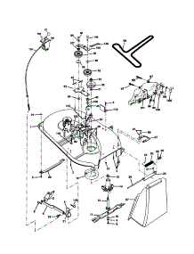 Mower parts for Craftsman Front-Engine Lawn Tractor 917277320 from AppliancePartsPros.com