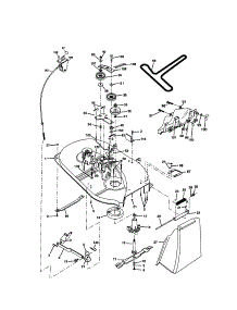 Mower parts for Craftsman Front-Engine Lawn Tractor 917277331 from AppliancePartsPros.com