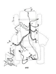 Electrical parts for Craftsman Front-Engine Lawn Tractor 917277340 from AppliancePartsPros.com