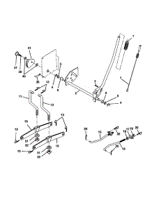 Mower Lift parts for Craftsman Front-Engine Lawn Tractor 917277340 from AppliancePartsPros.com