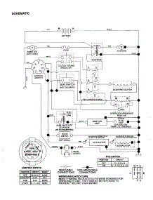 Schematic parts for Craftsman Front-Engine Lawn Tractor 917277350 from AppliancePartsPros.com