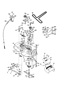 Mower parts for Craftsman Front-Engine Lawn Tractor 917277362 from AppliancePartsPros.com
