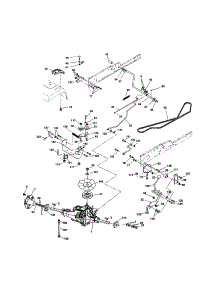 Drive parts for Craftsman Front-Engine Lawn Tractor 917277400 from AppliancePartsPros.com