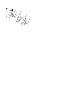 Wheels And Tires parts for Craftsman Front-Engine Lawn Tractor 917277410 from AppliancePartsPros.com