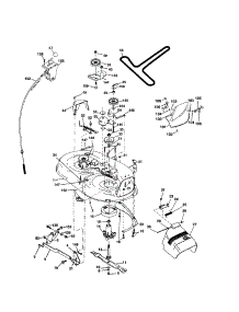 Mower parts for Craftsman Front-Engine Lawn Tractor 917277422 from AppliancePartsPros.com