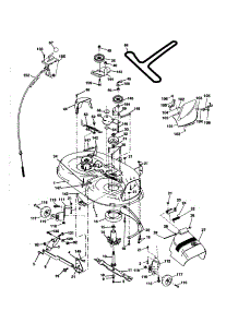 Mower parts for Craftsman Front-Engine Lawn Tractor 917277430 from AppliancePartsPros.com