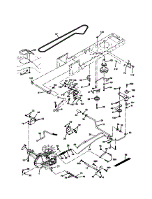 Drive parts for Craftsman Front-Engine Lawn Tractor 917277440 from AppliancePartsPros.com