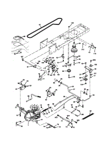 Drive parts for Craftsman Front-Engine Lawn Tractor 917277442 from AppliancePartsPros.com