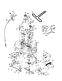 Mower parts for Craftsman Front-Engine Lawn Tractor 917277442 from AppliancePartsPros.com