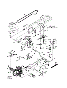 Drive parts for Craftsman Front-Engine Lawn Tractor 917277460 from AppliancePartsPros.com