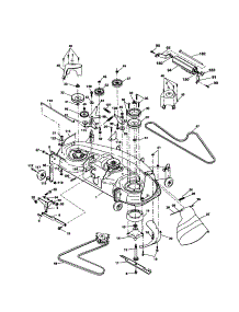 Mower parts for Craftsman Front-Engine Lawn Tractor 917277460 from AppliancePartsPros.com