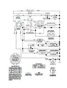 Schematic parts for Craftsman Front-Engine Lawn Tractor 917277460 from AppliancePartsPros.com