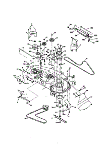 Mower parts for Craftsman Front-Engine Lawn Tractor 917277480 from AppliancePartsPros.com