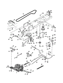 Drive parts for Craftsman Front-Engine Lawn Tractor 917277580 from AppliancePartsPros.com