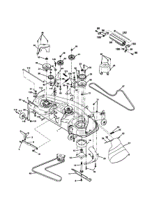 Mower parts for Craftsman Front-Engine Lawn Tractor 917277640 from AppliancePartsPros.com