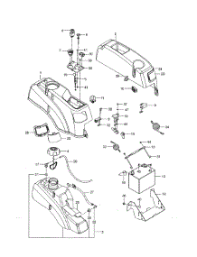 Ignition System parts for Craftsman Rear-Engine Riding Mower 917277730 from AppliancePartsPros.com