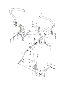 Steering parts for Craftsman Rear-Engine Riding Mower 917277780 from AppliancePartsPros.com