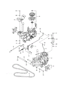 Hydraulic Pump-Motor parts for Craftsman Rear-Engine Riding Mower 917277790 from AppliancePartsPros.com
