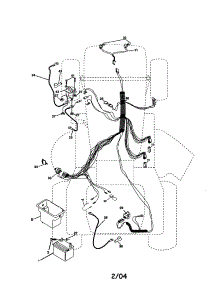 Electrical parts for Companion Front-Engine Lawn Tractor 917278010 from AppliancePartsPros.com