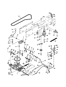 Drive parts for Companion Front-Engine Lawn Tractor 917278010 from AppliancePartsPros.com