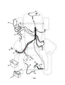 Electrical parts for Craftsman Front-Engine Lawn Tractor 917278011 from AppliancePartsPros.com