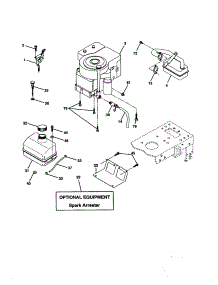 Engine parts for Companion Front-Engine Lawn Tractor 917278030 from AppliancePartsPros.com