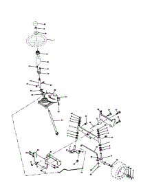 Steering Assembly parts for Companion Front-Engine Lawn Tractor 917278040 from AppliancePartsPros.com