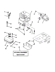 Engine parts for Companion Front-Engine Lawn Tractor 917278040 from AppliancePartsPros.com