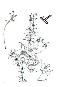 Mower parts for Craftsman Front-Engine Lawn Tractor 917278041 from AppliancePartsPros.com