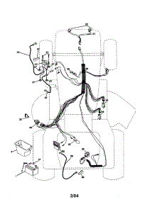 Electrical parts for Companion Front-Engine Lawn Tractor 917278060 from AppliancePartsPros.com
