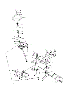 Steering Assembly parts for Companion Front-Engine Lawn Tractor 917278060 from AppliancePartsPros.com