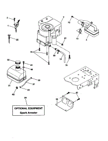 Engine parts for Companion Front-Engine Lawn Tractor 917278060 from AppliancePartsPros.com