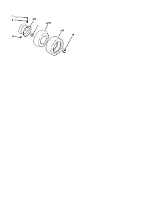 Wheels And Tires parts for Companion Front-Engine Lawn Tractor 917278121 from AppliancePartsPros.com