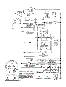 Schematic parts for Companion Front-Engine Lawn Tractor 917278121 from AppliancePartsPros.com