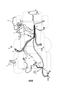 Electrical parts for Craftsman Front-Engine Lawn Tractor 917278230 from AppliancePartsPros.com