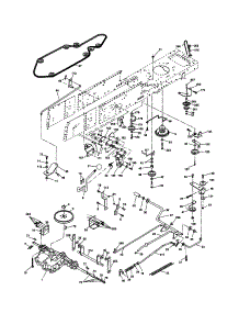 Drive parts for Craftsman Front-Engine Lawn Tractor 917278230 from AppliancePartsPros.com