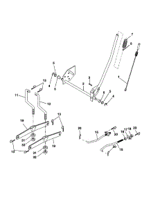 Mower Lift parts for Craftsman Front-Engine Lawn Tractor 917278230 from AppliancePartsPros.com