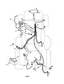 Electrical parts for Companion Front-Engine Lawn Tractor 917278240 from AppliancePartsPros.com