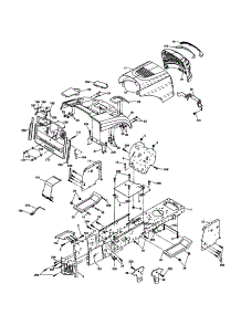 Chassis And Enclosures parts for Companion Front-Engine Lawn Tractor 917278240 from AppliancePartsPros.com