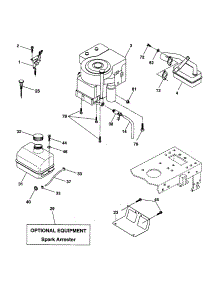 Engine parts for Companion Front-Engine Lawn Tractor 917278240 from AppliancePartsPros.com