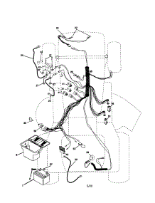 Electrical parts for Craftsman Front-Engine Lawn Tractor 917279841 from AppliancePartsPros.com
