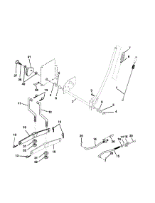 Mower Lift parts for Craftsman Front-Engine Lawn Tractor 917279901 from AppliancePartsPros.com