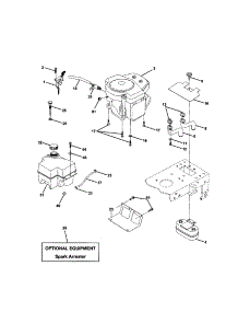 Engine parts for Craftsman Front-Engine Lawn Tractor 917279941 from AppliancePartsPros.com