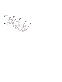 Wheels And Tires parts for Craftsman Front-Engine Lawn Tractor 917279942 from AppliancePartsPros.com