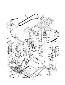 Drive parts for Craftsman Front-Engine Lawn Tractor 917279950 from AppliancePartsPros.com