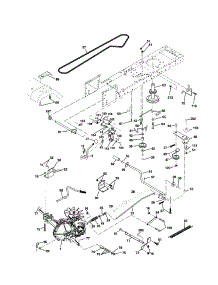Drive parts for Craftsman Front-Engine Lawn Tractor 917279960 from AppliancePartsPros.com