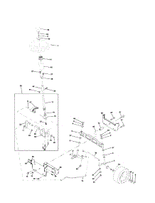 Steering Assembly parts for Craftsman Front-Engine Lawn Tractor 917279960 from AppliancePartsPros.com