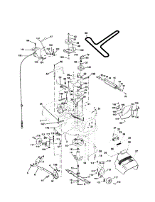 Mower Deck parts for Craftsman Front-Engine Lawn Tractor 917279960 from AppliancePartsPros.com