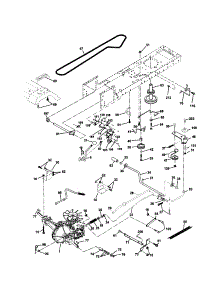 Drive parts for Craftsman Front-Engine Lawn Tractor 917279961 from AppliancePartsPros.com